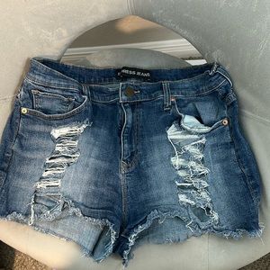 Express distressed jeans